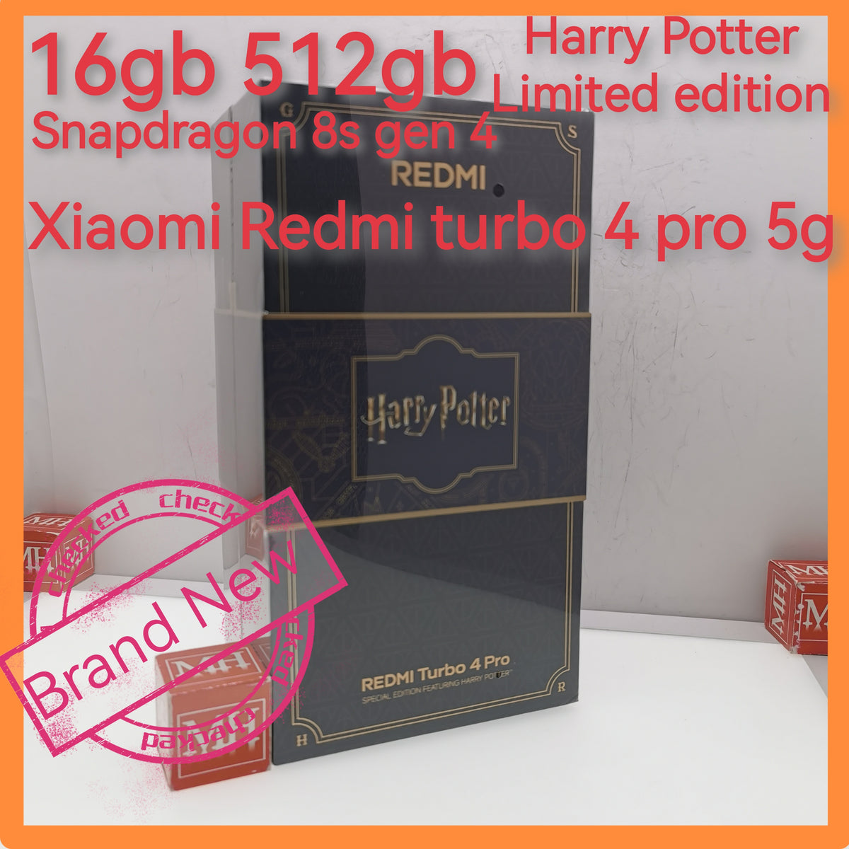 512gb 16gb limited edition Harry Potter Xiaomi Redmi turbo 4 pro