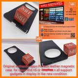 Original authentic oppo pu faux leather magnetic case for oppo find n5 in display like new condition