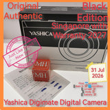 Original Authentic 2027 warranty Singapore Yashica Digimate Digital Camera black warranty full set