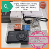 Original Authentic 2027 warranty Singapore Yashica Digimate Digital Camera black warranty full set