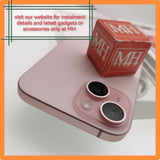 128gb Singapore official apple iphone 15 5g pink full set