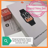 Original Authentic Xiaomi Smart Band 10 Pro black warranty new set