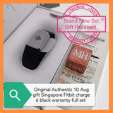 Original Authentic 10 Aug gift Singapore Fitbit charge 6 black warranty full set