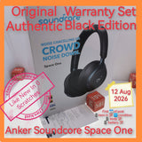 Original Authentic warranty Singapore Anker Soundcore Space One black warranty full set