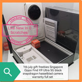 1tb july gift freebies Singapore Oppo Find X9 Ultra 5G black snapdragon hasselblad camera warranty full set