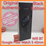 Original Authentic Singapore google pixel watch 5 45mm wifi BT black warranty new set