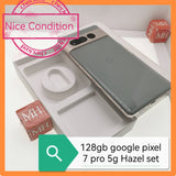 128gb google pixel 7 pro 5g Hazel set