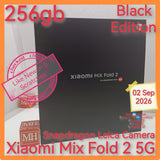 256gb Xiaomi Mix Fold 2 5G black snapdragon Leica camera full set