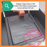 256gb Xiaomi Mix Fold 2 5G black snapdragon Leica camera full set