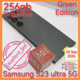 256gb Singapore Samsung s23 ultra 5G snapdragon green set