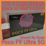 Latest Singapore Poco F9 Ultra 5G snapdragon sound by Bose warranty new set