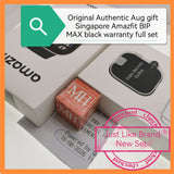Original Authentic Aug gift Singapore Amazfit BIP MAX black warranty full set