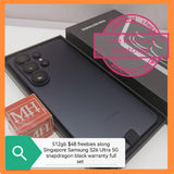 512gb $48 freebies Singapore Samsung s26 ultra 5g snapdragon black warranty full set