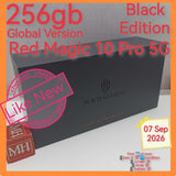 256gb global version red magic 11 pro 5G black snapdragon gaming full set