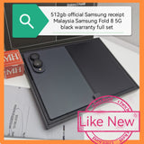 512gb official Samsung receipt Malaysia Samsung Fold 8 5G black warranty full set