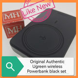 Original Authentic Ugreen wireless Powerbank black set