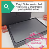 256gb global set red magic Astra 2 black snapdragon gaming tablet full set