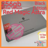 256gb global version red magic Astra black snapdragon gaming tablet full set