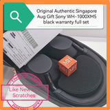 Original Authentic Singapore Aug Gift Sony WH-1000XM5 Black warranty full set