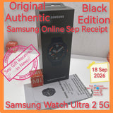 Original Authentic Sep receipt Singapore Samsung watch ultra 2 black warranty full set