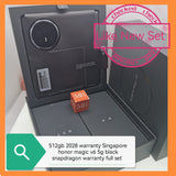 512gb 2028 warranty Singapore honor magic v6 5g black snapdragon warranty full set