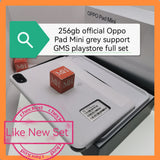 256gb official Oppo Pad Mini grey support GMS playstore full set