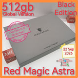 512gb global version red magic astra wifi snapdragon gaming black full set