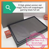 512gb global version red magic astra wifi snapdragon gaming black full set
