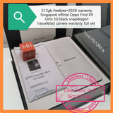 512gb 2028 Singapore+freebies Oppo Find X9 Ultra 5G black snapdragon hasselblad camera warranty full set