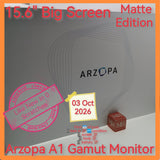 15.6" matte edition arzopa A1 Gamut Monitor black full set