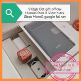 512gb Oct received official Huawei Pura X View black Gbox MicroG google full set