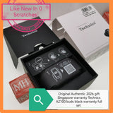 Original Authentic Singapore Technics AZ100 buds black received 2026 mid warranty full set