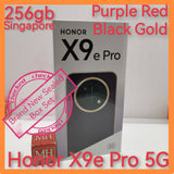 256gb Singapore honor x9e pro 5g warranty new set
