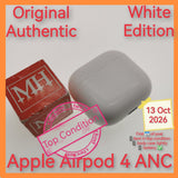 Original Authentic Apple Airpod 4 ANC white set