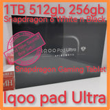 Latest gen 6 snapdragon Iqoo pad ultra gaming tablet new set