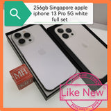 256gb Singapore apple iphone 13 Pro 5G silver full set