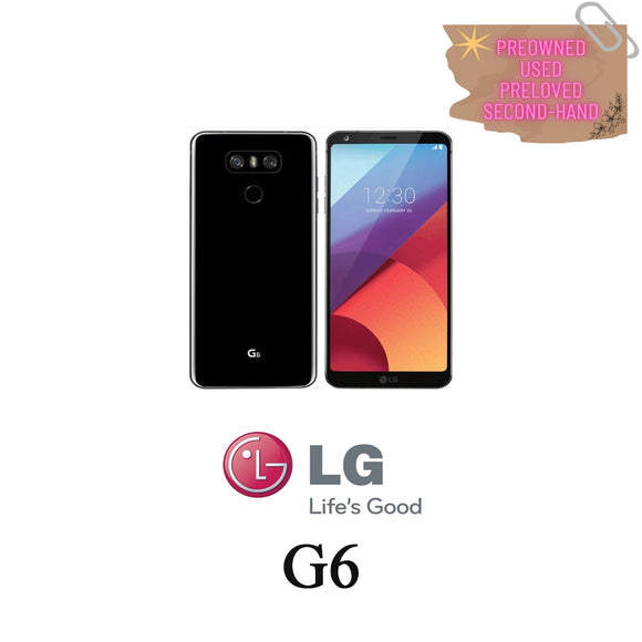 ASK PRICE PREOWNED LG G6 H870DS Black