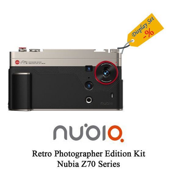 ASK PRICE DISPLAY SET Nubia Retro Photographer Edition Kit For Nubia Z70 Series Black