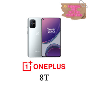 ASK PRICE PREOWNED OnePlus 8T 12GB 256GB KB2000 Silver