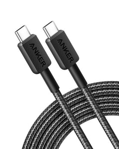 Anker USB Cable - 322 USB-C to USB-C Braided Cable 10ft/3m