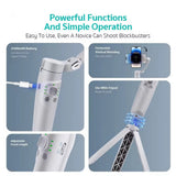 Coteci 3-Axis Smartphone Stabilizer Selfie Stick Tripod iH-001