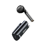 FineBlue Bluetooth Headset - F5 Pro Clip-On One-Sided Wireless Business Headset (With Charging Case)