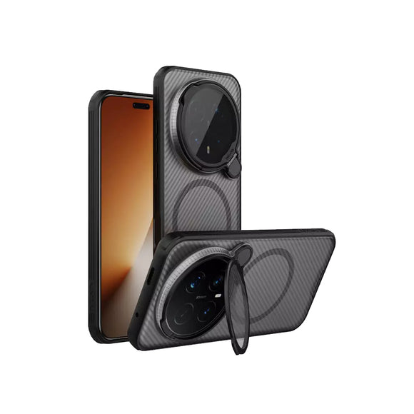 Honor Magic 8 Pro - Nillkin Camshield Prop Clear Version Case Magnetic Kickstand Transparent Lens Cover Camera Protect