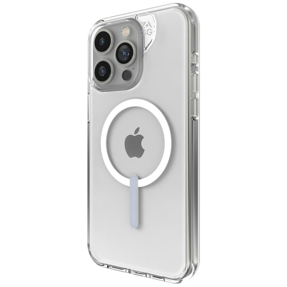 Apple iPhone 15 Pro Max - Zagg Clear Snap Case (Compatible With MagSafe)