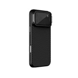 Apple iPhone 17 Pro Max - Nillkin CarboProp Case Magnetic Kickstand Transparent Black Lens Cover Camera Protect