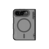 Apple iPhone Duo - Nillkin Super Frosted Shield Fold Case Magnetic Clear Version