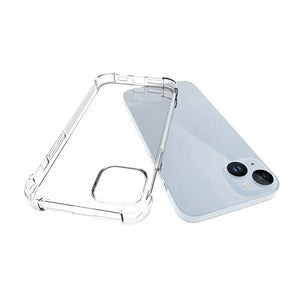 Apple iPhone 15 Plus - CLASY® Ski-Thin Series 4-Corner Bumper TPU Case
