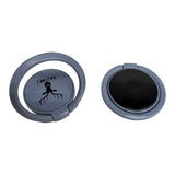 Stick-On Matte Metal Ring Stand