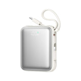 Joyroom PowerBank - Mini Fast Charging Power Bank With Lightning And Type-C Dual Cables 10000mAh JR-PBF27