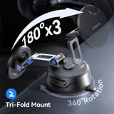 Joyroom Foldable Magnetic Car Phone Holder With Nano Gel Suction Base JR-ZS510